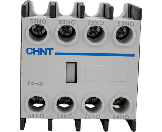 Контактная приставка CHINT доп. контакты F4-40 к контактору NC1 и NC2 (R) 257026 – изображение 4