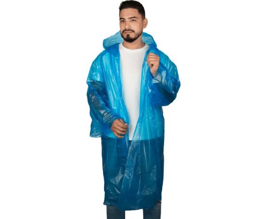 Плащ-дождевик SAMGRUPP полиэтиленовый, на кнопках, 59 гр 17032 – изображение 4