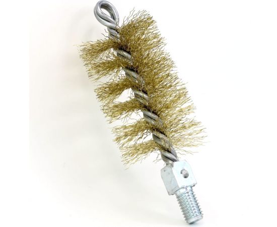 Ерш для очистки котлов, теплообменников, дымоходов SIT д55x95x160 латунированная сталь, 0.30, посадка М12 резьба 1957 – изображение 3