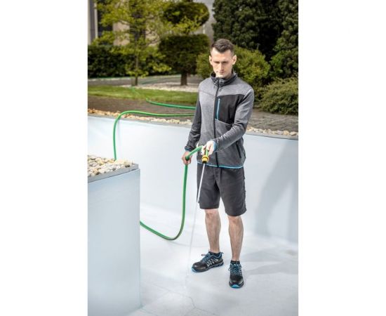 Рабочая толстовка HOEGERT TECHNIK Nister серый/меланж/синяя, р. M/50 HT5K900-M – изображение 5