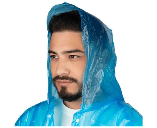 Плащ-дождевик SAMGRUPP полиэтиленовый, на кнопках, 59 гр 17032 – изображение 3