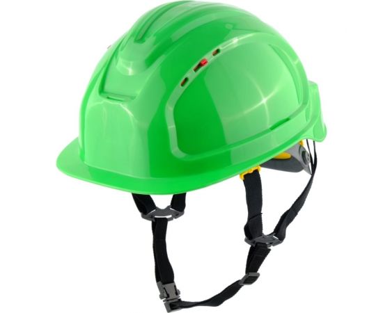 Каска для работ на высоте РОСОМЗ СОМЗ-88 ЯМАЛ RAPID зеленая 788719V – изображение 4