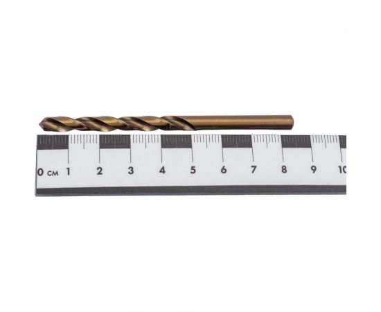 Сверло по металлу (10 шт; 5.2 мм; Р6М5К5) vertextools 515-05,2 – изображение 2