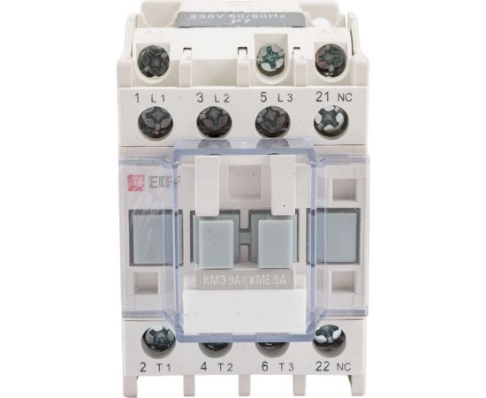 Малогабаритный контактор EKF КМЭ PROxima 9А 220В 1NC SQctr-s-9-220-nc – изображение 3