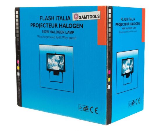 Галогеновый алюминиевый прожектор SAMGRUPP 500 Вт ip44 16237 – изображение 2