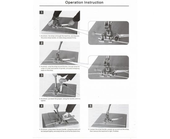 Комбинированное устройство 3 в 1 для ПП и ПЭТ лент АЛГА ПАК АП ST13 – изображение 16