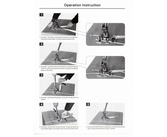 Комбинированное устройство 3 в 1 для ПП и ПЭТ лент АЛГА ПАК АП S13 – изображение 4