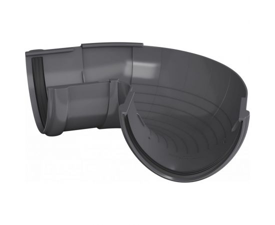 Угол желоба Технониколь (ПВХ; регулируемый; 90-150 градусов; серый; 1 шт) TN525374 