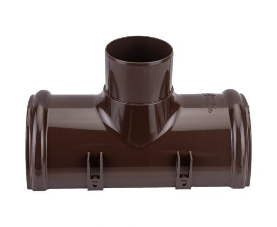 Воронка желоба Технониколь (ПВХ; коричневый; 1 шт) TN359453 