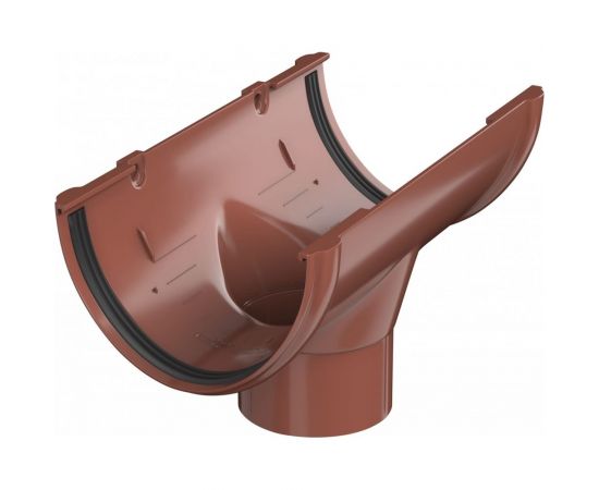 Воронка желоба Технониколь (ПВХ; красный; 1 шт) TN425650 