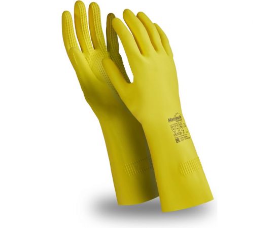Перчатки Manipula Specialist ФОРСАЖ L-F-14, латекс 0.55 мм, р.8-8.5/М Пер 648/8 