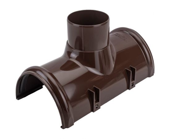 Воронка желоба Технониколь (ПВХ; коричневый; 1 шт) TN359453 – изображение 3