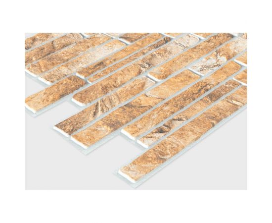 Панель пвх Регул ""сланец желтый"" 0.3 мм, 1 шт. 10ж/3 – изображение 2