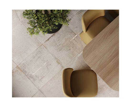 Керамогранит LAPARET Cemento beige бежевый, 60x120 см, матовый карвинг, 1.44 кв. м, 2 шт. х9999294703 – изображение 7