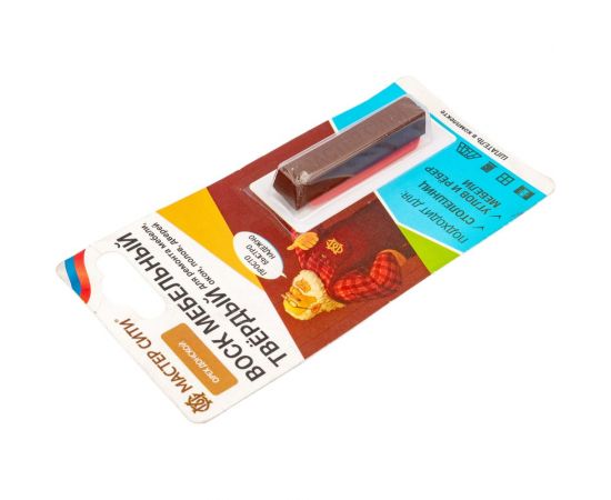 Мебельный воск Мастер Сити твердый, блистер, орех донской 2021302 – изображение 4