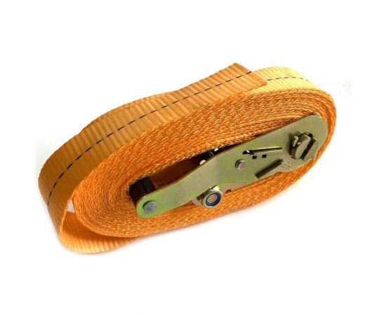 Кольцевой ремень с храповиком для крепления груза ТамбовТехСнаб 1.6/3 т, 3 м, 35 мм 7930105413401 – изображение 3