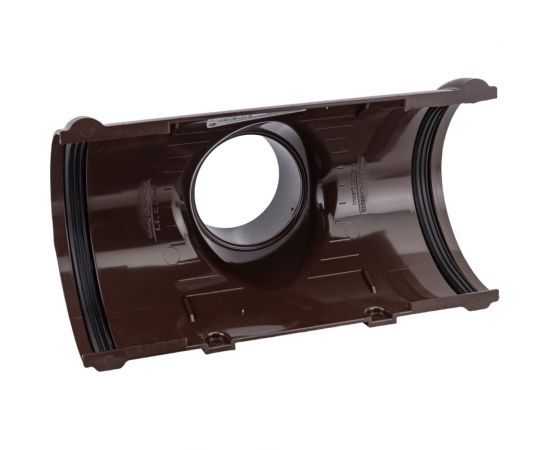 Воронка желоба Технониколь (ПВХ; коричневый; 1 шт) TN359453 – изображение 2