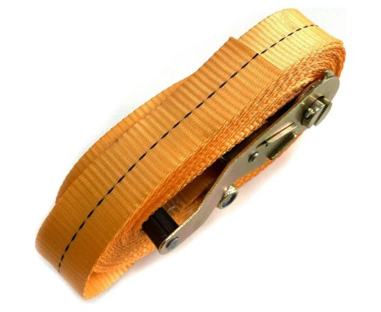 Кольцевой ремень с храповиком для крепления груза ТамбовТехСнаб 1.6/3 т, 3 м, 35 мм 7930105413401 – изображение 5