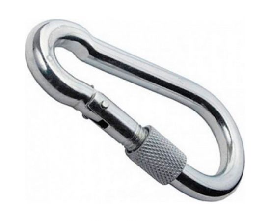 Пожарный карабин с фиксат. КРЕП-КОМП DIN 5299 D м6 50шт кпф6ф 