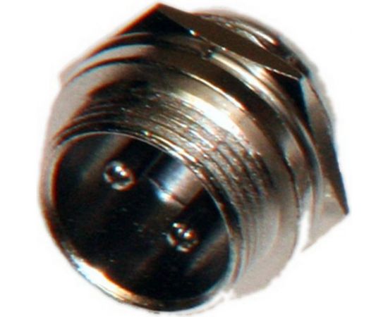 Разъем MIC16 2P штекер Pro Legend металл на корпус, PL2206 