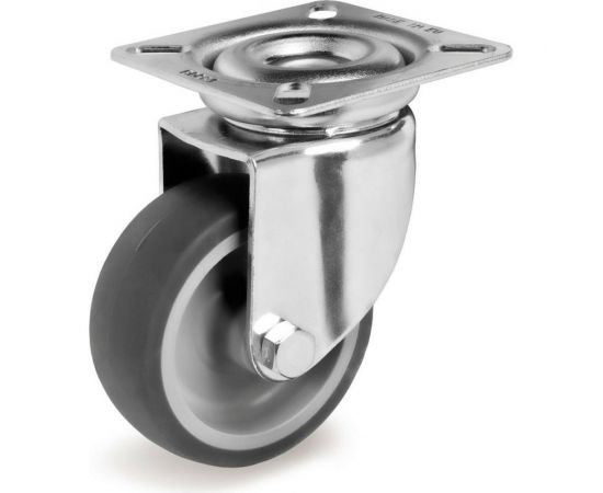 Колесо аппаратное поворотное с панелью (60 мм; 60 кг) Tellure rota 384202 