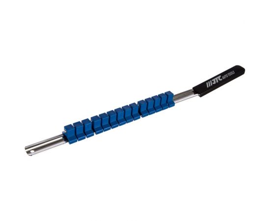 Держатель головок 1/2" L=445мм стальная рейка 14шт пластиковая рукоятка JTC-5914 