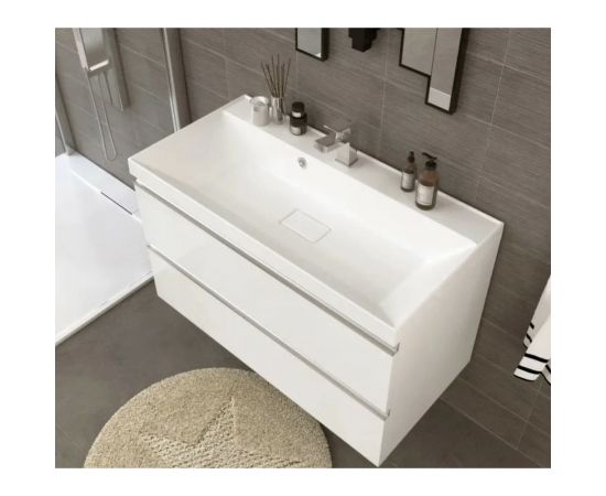 Раковина для ванной Uperwood Classic New 90 см, с декоративной крышкой для слива 291021026 