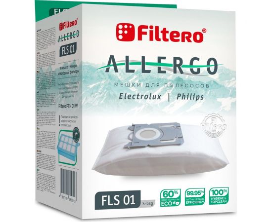 Мешки для пылесосов FLS 01 (4) Allergo 4 шт FILTERO 05951 