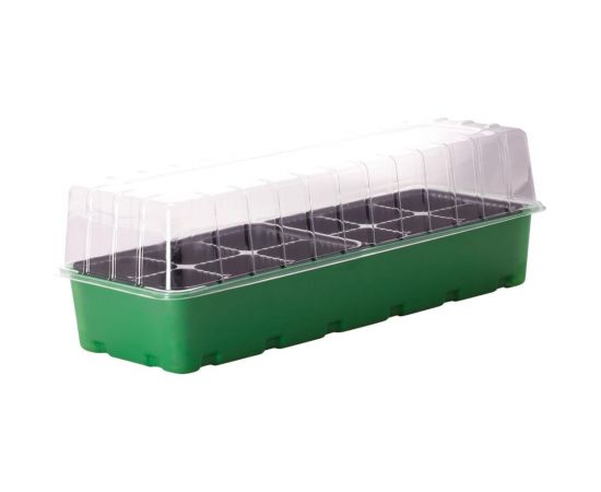 Мини-парник для рассады INGREEN 40 см, 12 ячеек 35060001 