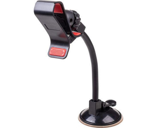 Держатель телефона на лобовое стекло SKYWAY гибкая ножка, черный S00301040 