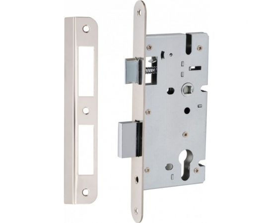 Врезной замок VETTORE 7-72/55 NI, никель 20319 