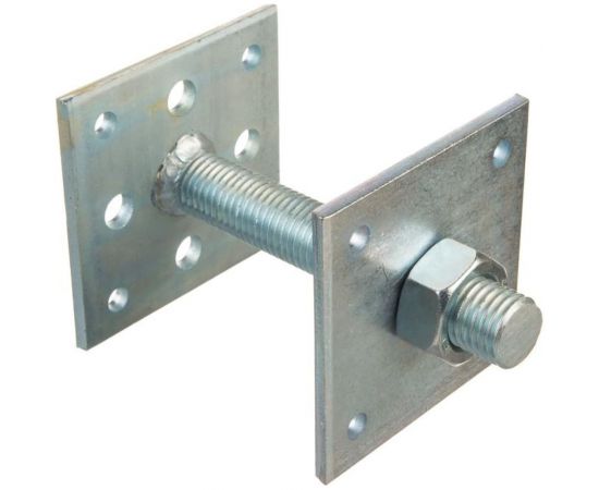 Регулировочный лифт Tech-Krep 50х50х5,0 мм со шпилькой М16 Н=150 мм - накл. 124428 