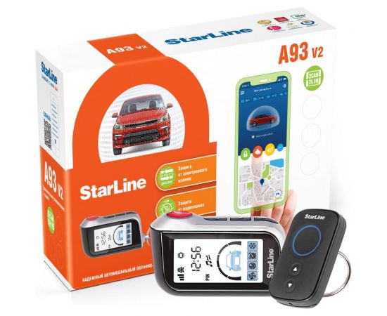Охранно-телематичекий комплекс StarLine А93 v2 2CAN+2LIN 4003428 
