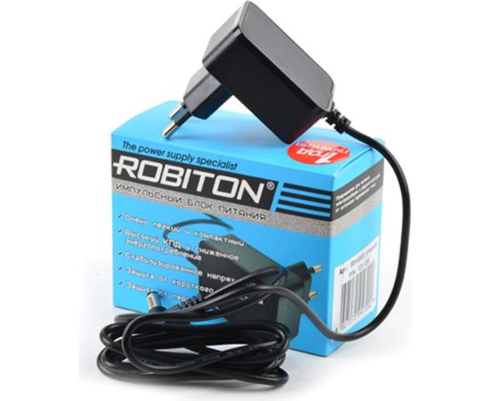 Адаптер/блок питания Robiton IR9-500S угловой 5,5x2,5/12 14939 