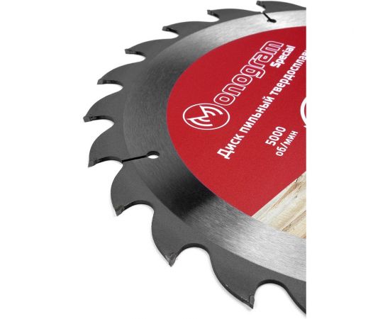 Диск пильный твердосплавный Special (300х32/30 мм; 24 зуба) MONOGRAM 087-003 – изображение 2