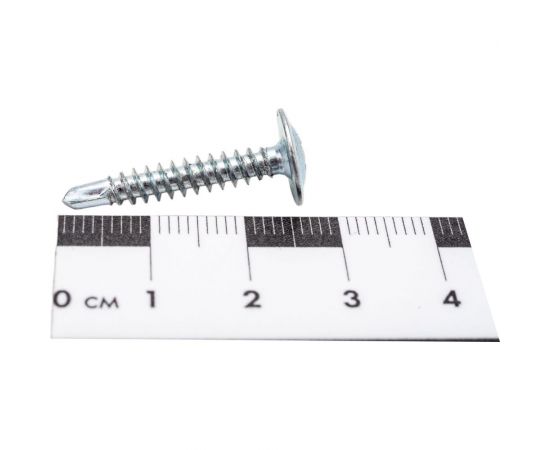 Саморез с прессшайбой STARFIX 4,2x25 мм, цинк, со сверлом, 100 шт. SMP1-50351-100 – изображение 4