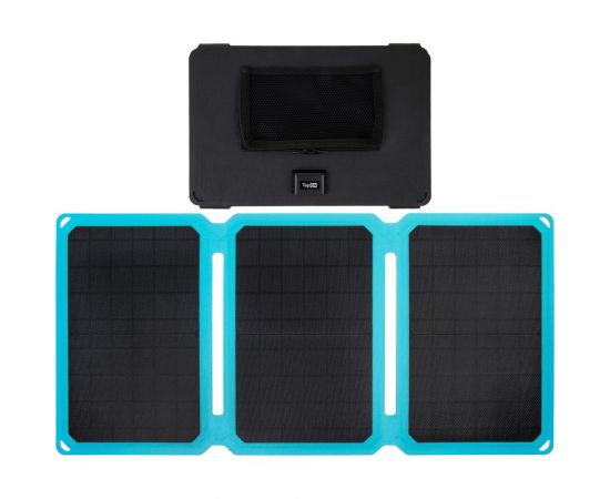 Складная влагозащищенная солнечная батарея TopOn 30w dc 19.8v, usb 12w, ip67, на 3 секции TOP-SOLAR-30 – изображение 5