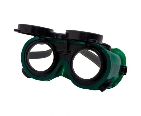 Очки газосварщика с откидными стеклами Optima XL34302 – изображение 3