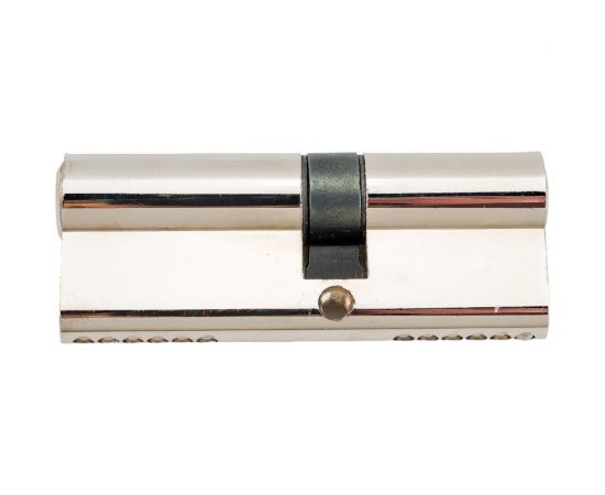 Цилиндр замка DORF ключ/ключ, английский, 5 ключей, никель, 35х45 мм 00-00005111 – изображение 3