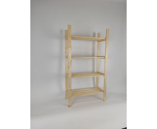 Стеллаж ТДВ 4 полки, 69x114,2x28,4 см, без крестовины 1801024 – изображение 3