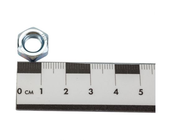 Шестигранная гайка STARFIX М8, цинк, класс прочности 6, DIN 934, 25 шт. SMZ1-47276-25 – изображение 3