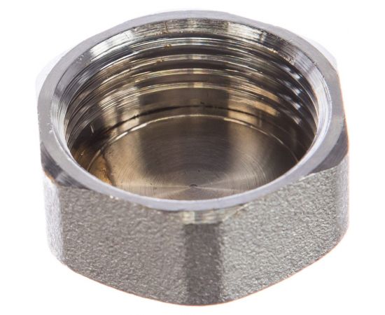 Заглушка хром для коллектора FAR ВР 1" FK 4100 1 – изображение 3