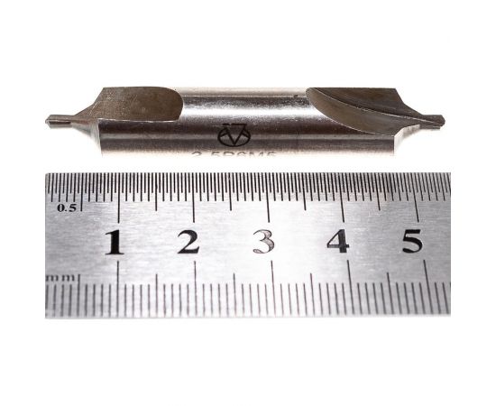 Сверло центровочное 2.5мм Р6М5 тип B GRIFF a141017 – изображение 2