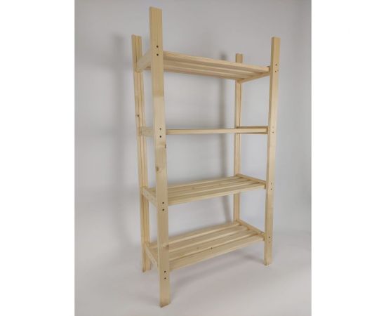 Стеллаж ТДВ 4 полки, 69x114,2x28,4 см, без крестовины 1801024 – изображение 2