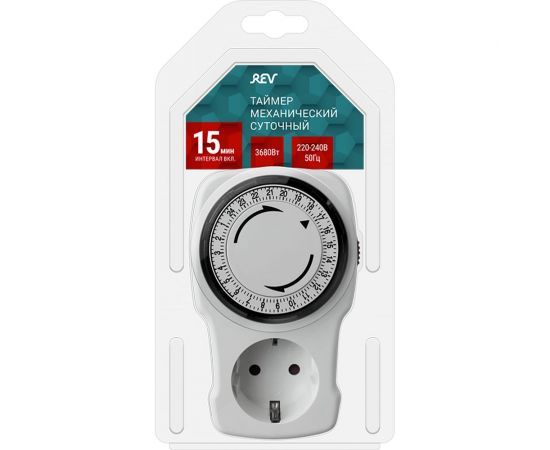 Механический суточный таймер duwi 66987 2 белый – изображение 2