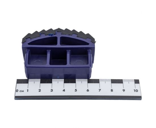 Комплект заглушек для лестницы 60x20 мм, синий Алюмет ZGL2 – изображение 3