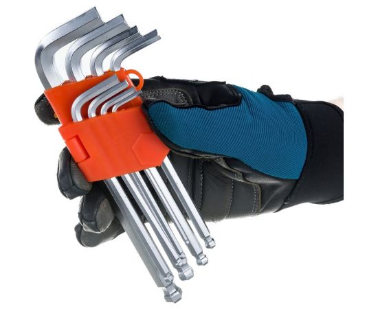 Набор Г-образных шестигранников Professional (8 шт; 3-12 мм) АвтоDело 39158 13135 – изображение 2