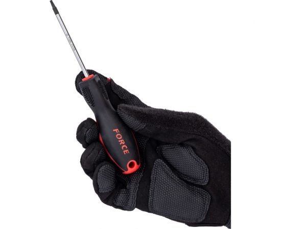 Отвертка торкс с отверстием Т-10Н L=80mm FORCE 71710 – изображение 3