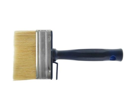 Кисть-макловица ТУНДРА смешанная щетина, пластиковая ручка, 40 х 140 мм 881576 – изображение 4