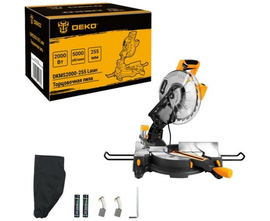 Торцовочная пила DEKO DKMS2000-255 Laser 063-4315 – изображение 6